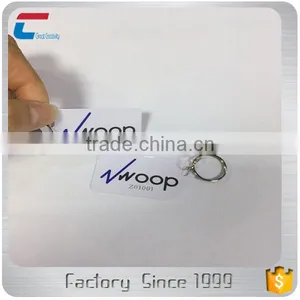 Hotel Room NTAG 213 Custom NFC RFID Plastic Pvc Key Chain Card Tag thumbnail-1