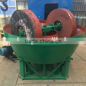 CIQ Wet Pan Mill Double Wheel Dressing Gold Grinding Machine From China thumbnail-2