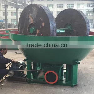Huahong CIQ Wet Pan Mill for Gold, Gold Grinding Mill Machine From China thumbnail-5
