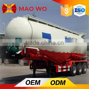 Tri-axle Large Capacity Bulk Cement Tanker Powder Truck Trailer thumbnail-1