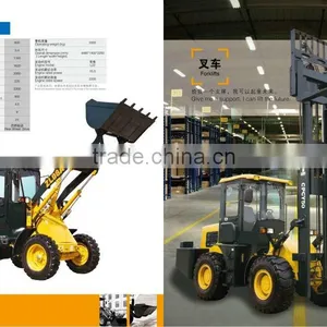 ZL08A Wheel Loader,800kg Mini Loader thumbnail-3