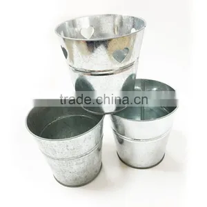 5 Gallon Metal Closed Tin Pail With Handle thumbnail-5