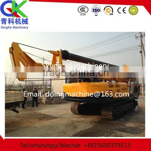 Truck Type Wheel Type Rotary Pile Drilling Rig Auger Drilling Rig thumbnail-4