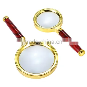 HD 80mm / 60mm Diameter Hand Held Reading Magnifier 10X Magnifying Glass Lens Jewelry Loupes thumbnail-2