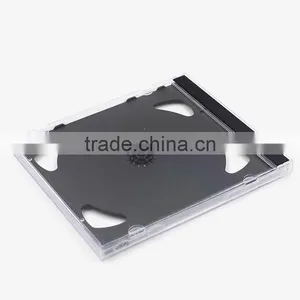 PP Material 10.4mm CD Jewel Case With Black Tray thumbnail-3