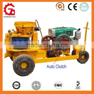 GZ-9 ISO Spplier Tunnel Used Concrete Dry-mix Shotcrete Machine in India thumbnail-2