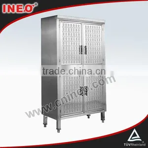 Restaurant Stainless Steel China Kitchen Cabinet(INEO is Professional on Commercial Kitchen Project) thumbnail-1