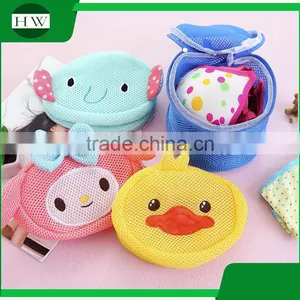 Wholesale Cute Custom Nylon Material Foldable Travel Mesh Launday Bag Set thumbnail-1