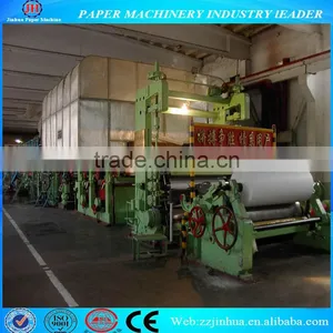 1575mm 15T/D Fourdrinier and Multi-dryer a4 Paper Machine, Manufacturer of Paper Mills in China thumbnail-1