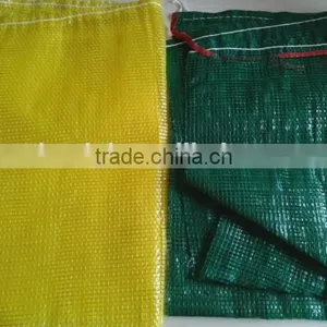 Yellow HDPE Oyster Mesh Bag thumbnail-1