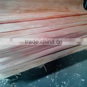 Linyi Grade a b c No Dots 0.3mm 4'x8' Decorative Natural Okoume Face Veneer thumbnail-6