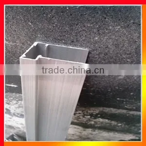 Color Anodised Powder Coated Black Board Aluminum Profile thumbnail-1