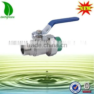 PPR Single Union Male Brass Ball Valve thumbnail-1