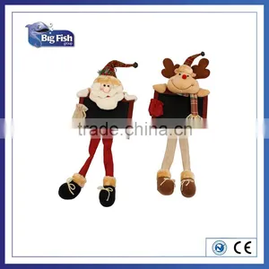 22'' SANTA AND REINDEER WITH BLACKBOAD thumbnail-1