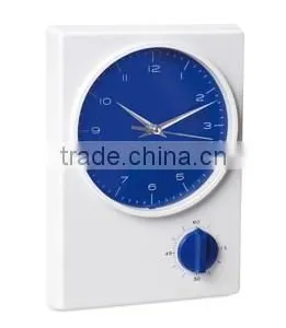 Ordinary Cheap Plastic Table Clock With Timer thumbnail-1
