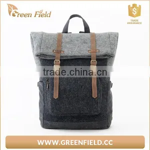 Felt Laptop Backpack Men's Felt Laptop Backpack thumbnail-1