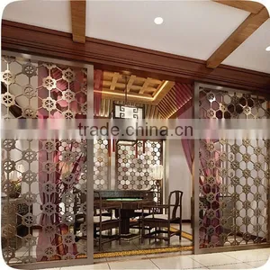 Damp-proof Decorative Stainless Steel Home Room Partition Panels thumbnail-4