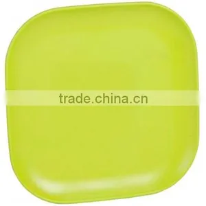 Fruit Bamboo Fiber Eco Friendly Dinnerware Plate Dishes, Safety Food Bamboo Serving Plate thumbnail-2