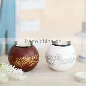 Wholesale Round Resin Candle Holder thumbnail-2