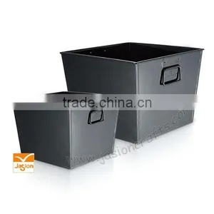 Black Document Filling Trays Set / Office Storage Box thumbnail-1