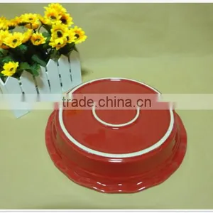 2014 Wholesale Daily Use Porcelain Ceramic Bakeware Fruit Plate thumbnail-3