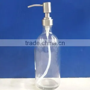Shandong Zibo 450ml Small Glass Bottle and 900ml Big Glass Bollte thumbnail-1