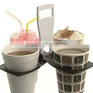 Fold Away Cup / Coffee / Pint / Soft Drink / Beer Carrier Holder thumbnail-4