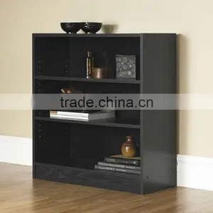 3-shelf Bookcase for Living Room Home Furniture Display Cabinet Eco-friendly Mod Wood Bookshelf Wholesale thumbnail-2