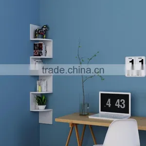 2017 New Design Best Price Wooden Corner Shelf thumbnail-1