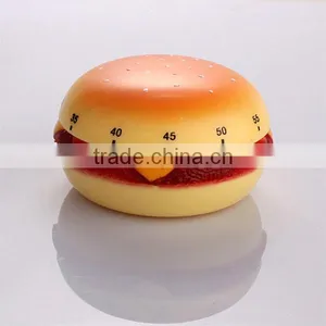 Plastic Hamburg Cute Clock Timer for Kitchen thumbnail-1