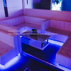 Customized Modern Classic Design Club Sofa and Table thumbnail-1