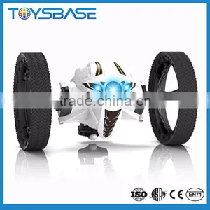 2.4GHz 4CH Intelligent Remote Control 1/10 Stunt Car RC Toys Kids Bounce Car Radio thumbnail-1