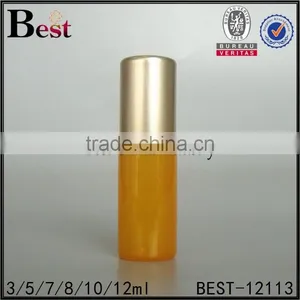 Hot Products 3ml 5ml Mini Orange Roll on Tube Bottle for Essentiao Oil Cosmetic Fragrance Perfume Roll on Glass Bottle thumbnail-1