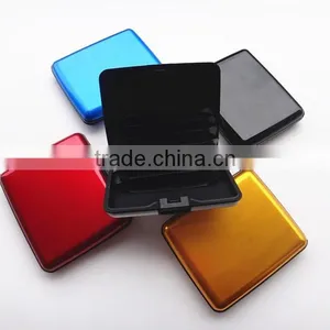 RFID Security Square Aluminum Wallet/Credit Card&Cash Holder thumbnail-3