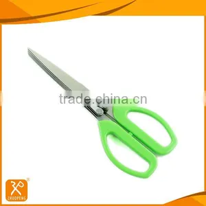 7.8" FDA High Quality Stainless Steel Five Blades Herb Scissors thumbnail-1