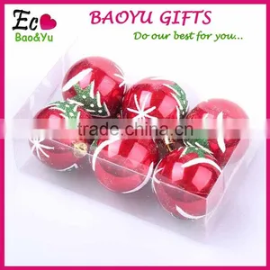 Factory Price Wholesale Christmas Plastic Decoration Ball thumbnail-2