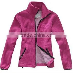 Ladies' 100% Polyester Windproof Mountaineering Jacket With Inner Fleece thumbnail-3