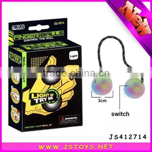Fidget Toys Finger Stress Ball Finger Roll Yoyo With LED Light thumbnail-2