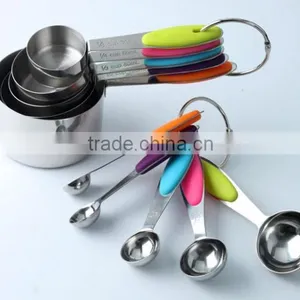 10pcs Wholesale Stainless Steel Measuring Cup and Spoon Set thumbnail-2