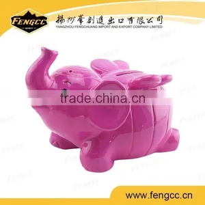 Wholesale Novelty Kid's Ceramic Elephant Piggy Bank thumbnail-1