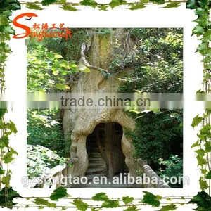 High-level Design Outdoor Artificial Tree House Simulation Artificial Tree House for Kids thumbnail-3