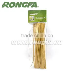 4mm x 20cm Biodegradable Kraft Paper Twist Ties for Garden thumbnail-5