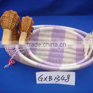 Plastic Rattan Storage Basket Animal Shape Basket Popular Design thumbnail-3