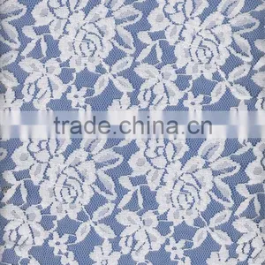 Useful Stretch Nylon Cotton Lace Fabric for Apparel thumbnail-1