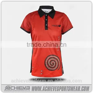 2017 Cheap Wholesale no Logo Soccer Jersey With Collar thumbnail-1