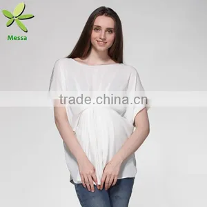 OEM Wholesale New Models French Cut Blouse thumbnail-1
