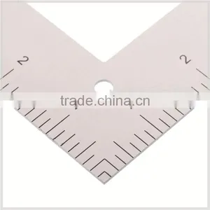 Kearing Brand, 14'' & 24'' Length Metal L Ruler, Aluminum L Shape Ruler for Sewing Market, High Quality Metal Ruler # 5124A thumbnail-2