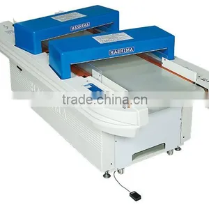 HASHIMA TWIN HEAD CONVEYOR TYPE NEEDLE DETECTOR HN-2780G thumbnail-1