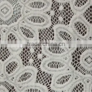 2014 Fashion New Design Spandex Fancy Embroidery 100%polyester Lace Fabric thumbnail-1