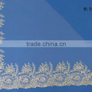 Hand Embroidery Designs Tablecloth Wedding Lace Table Cloth thumbnail-1